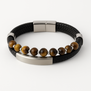 Pulseira de olho de tigre